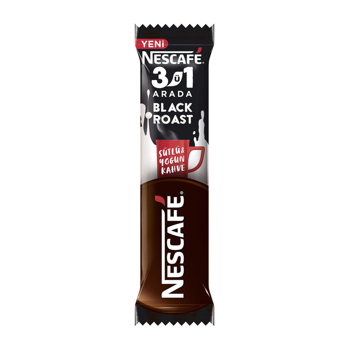 Nescafe 3 In 1 Black Roast Coffee Mix 15 G – Turcamart ®
