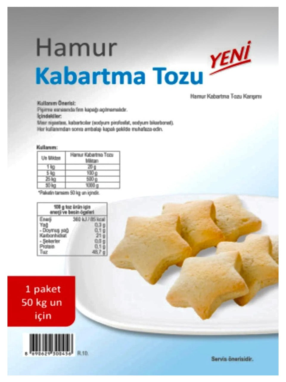 Dr. Oetker Baking Powder 35 oz (Hamur Kabartma Tozu 1,000 G)