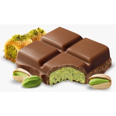 Miskets Dubai Chocolate Bar (Dubai Çikolatası) 3.5 oz (100 G)