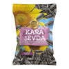 Kara Sevda Roasted Unsalted Black Sunflower Seeds 4.41 oz (125g)