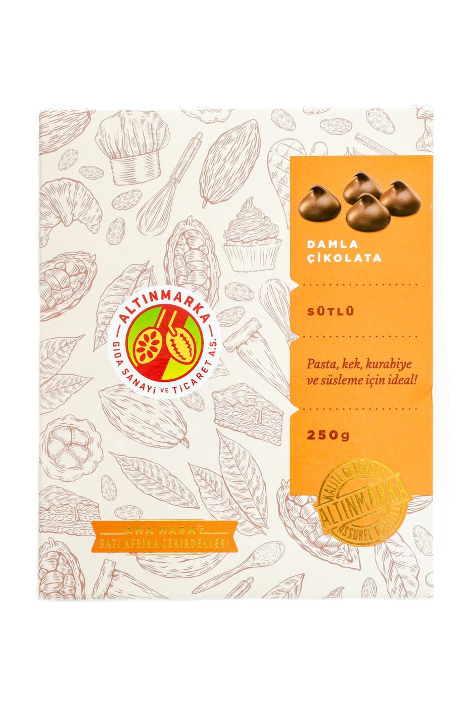 Altınmarka Milk Chocolate Drops 8.82 oz (250g)