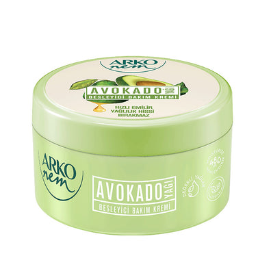 Arko Nem Precious Oils Avocado Oil Cream – 8.45 fl oz (250 ml) Product Photo
