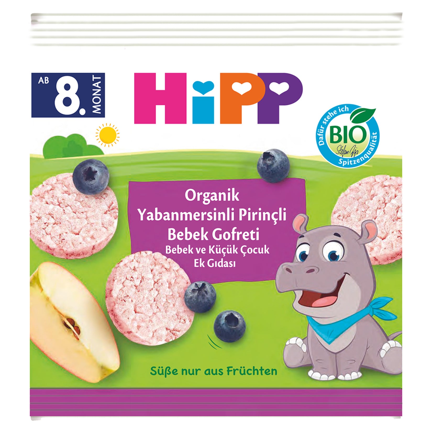Baby Wafer with Blueberry Rice 30 gr