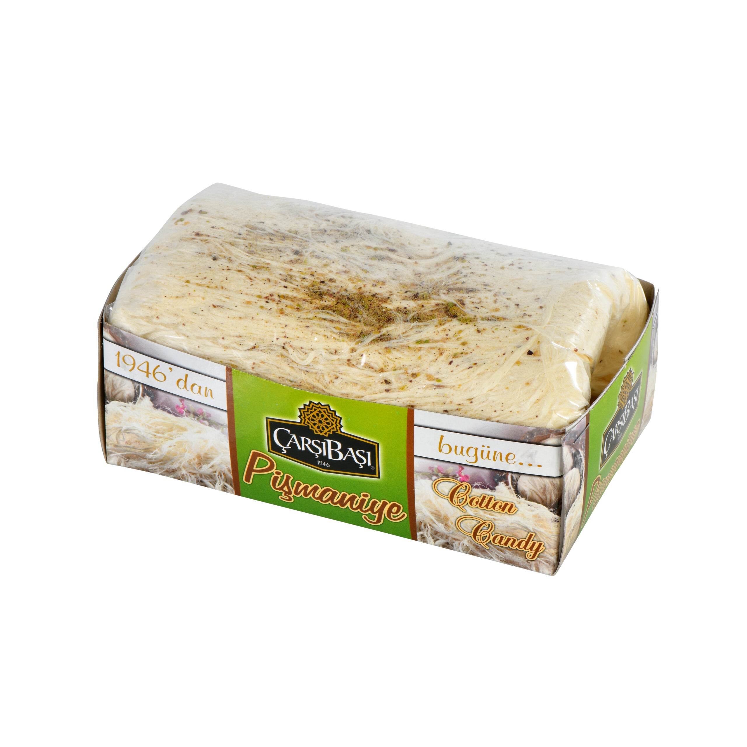 Carsibasi Fluffy Pismaniye (Turkish Cotton Candy) 17.6 oz (500 g) an ideal ingredient for Viral Angel Hair Chocolate