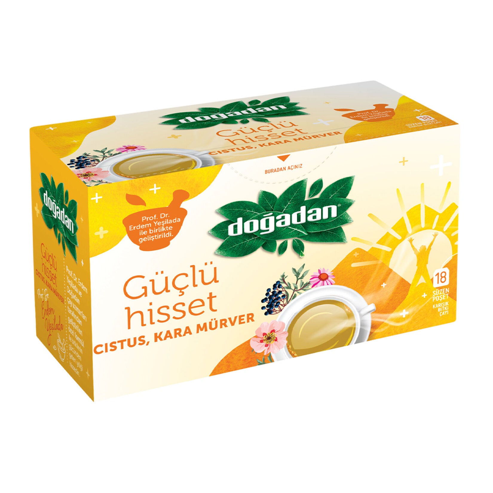 Doğadan Strong Feel Mixed Herbal Tea 18 Pack 36 G