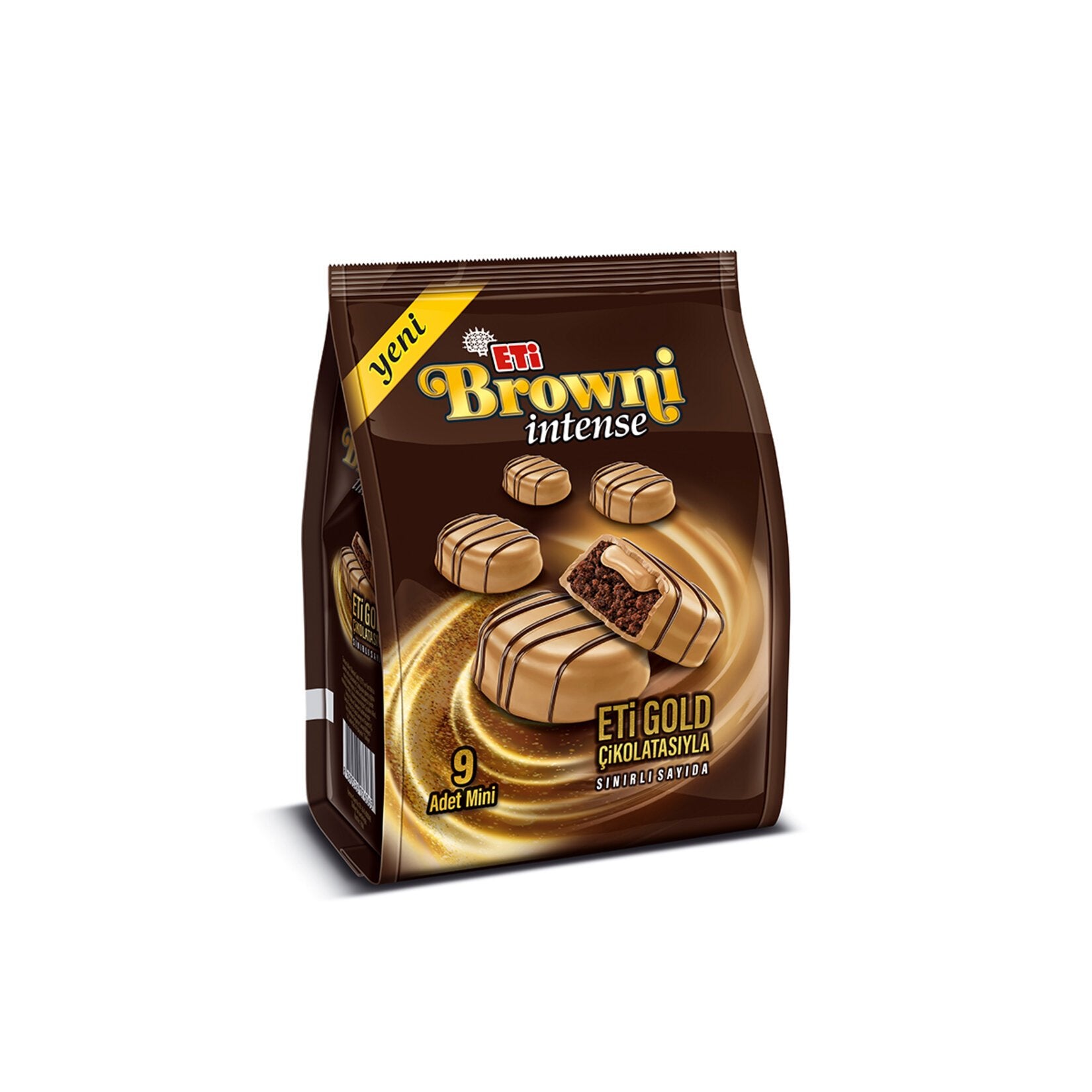 Eti Browni Intense Gold Chocolate Mini Cake 135 g