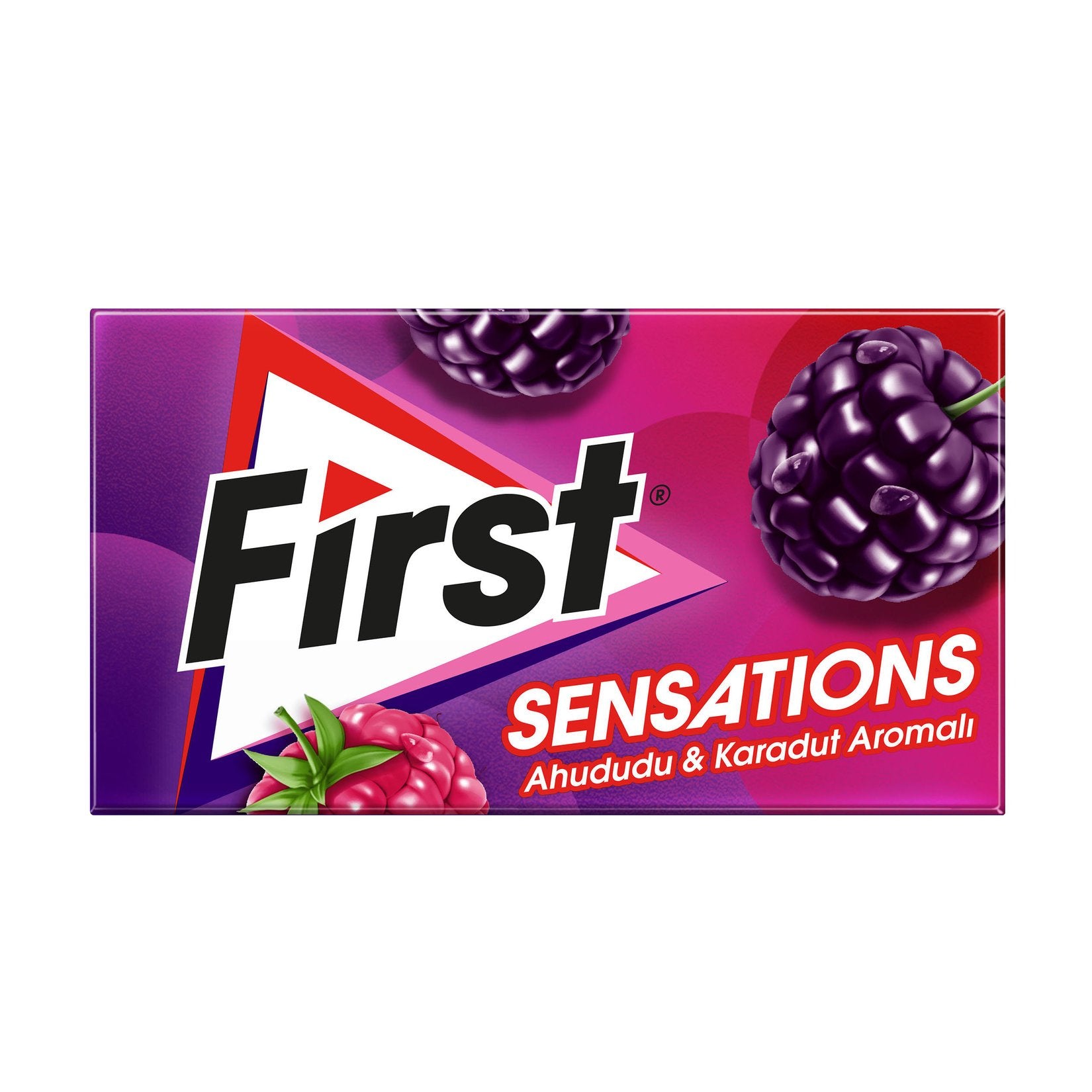 FirstSensationsRaspberryAndBlackMulberryFlavoredGum27G