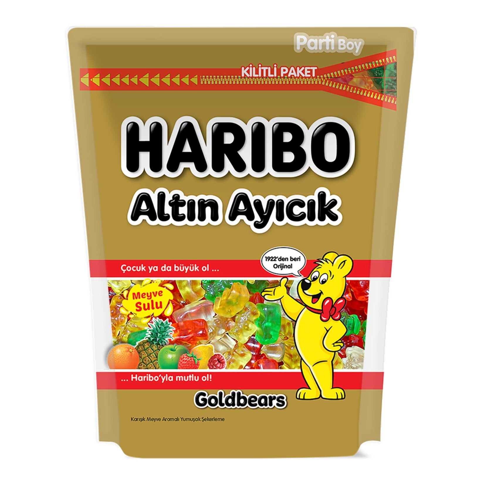 Haribo Gold Bears Ziplock Pack (Kilitli Paket) 200 G