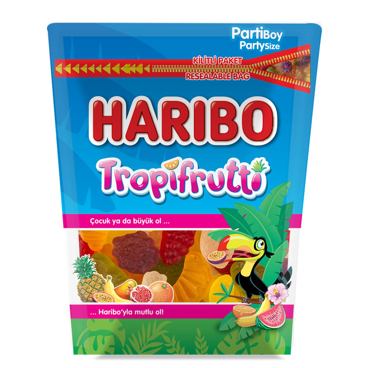 Haribo Tropifrutti Ziplock Pack 200 G – Turcamart ®