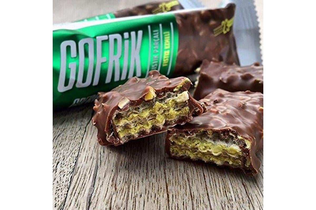 Kahve Dünyası Wafer with Pistachio and Milk 1.16 oz (33 g)