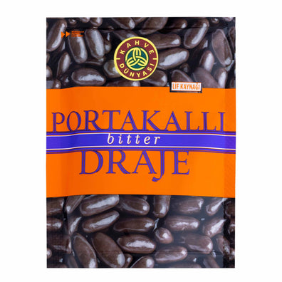 Kahve Dunyası Dark Chocolate Orange Dragee (Bitter Çikolatalı Portakal Draje) 2.1 oz (60 G)