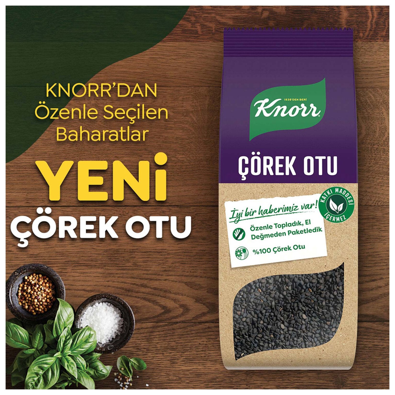 Knorr Spice Series Black Cumin (Çörek Otu) 60 G