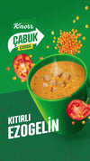 Knorr Quick Soup Croutons Ezogelin (Çabuk Çorba Kıtırlı Ezogelin) 0.8 oz (22 G)