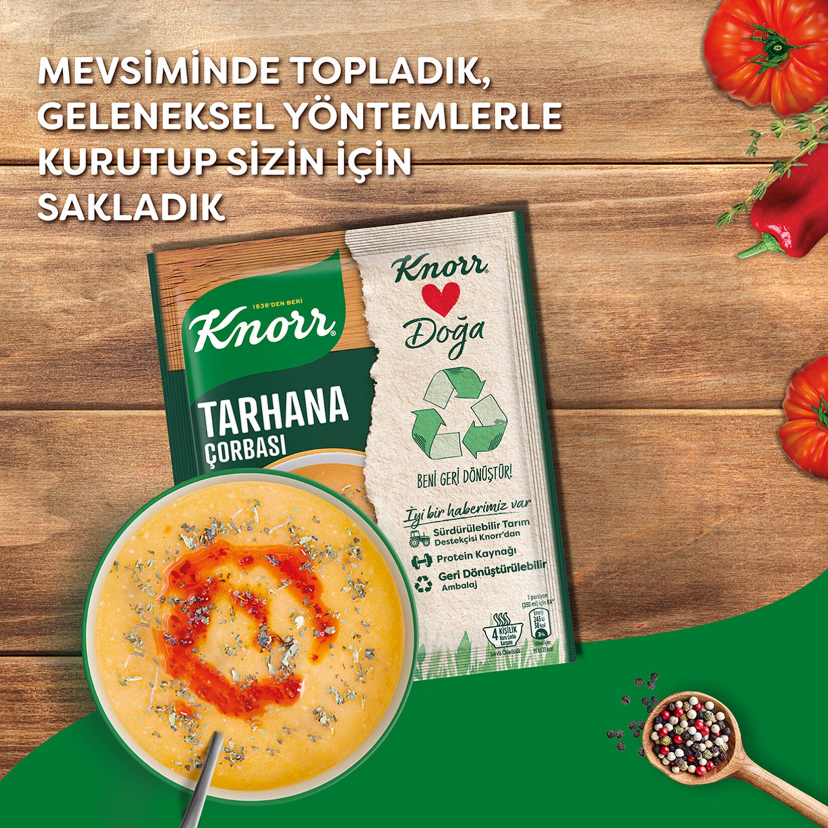 Knorr Tarhana Soup (Tarhana Çorbası) 74 G