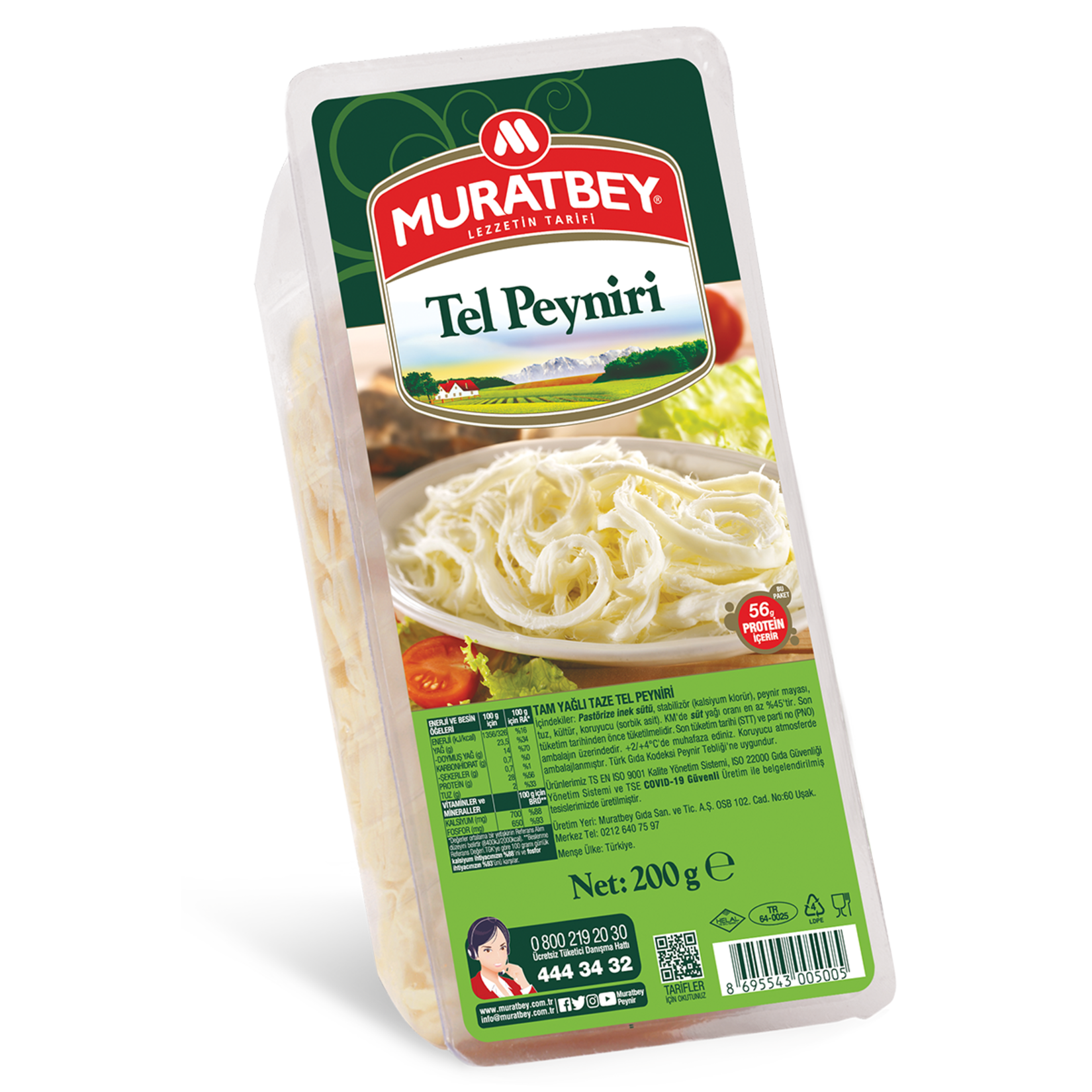 Muratbey Tel Cheese 200 G