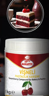 Ovalette Cherry Compound for Bakery & Pastry 35.2 oz (1 Kg)