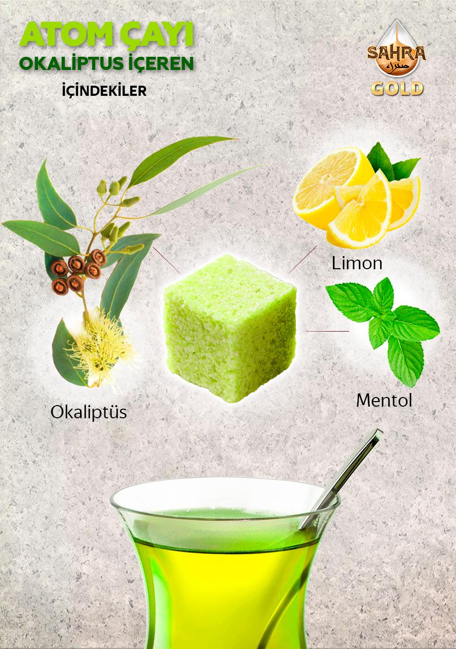 Experience the refreshing power of nature with Sahra Gold Mevlut Efendi Atom Eucalyptus Tea, crafted from Turkey’s finest natural sources. Enriched with premium eucalyptus leaves, this unique herbal blend offers a revitalizing and aromatic tea experience that promotes relaxation and well-being.
Packed in a convenient 150 g bag, it’s perfect for daily use at home, work, or while traveling.