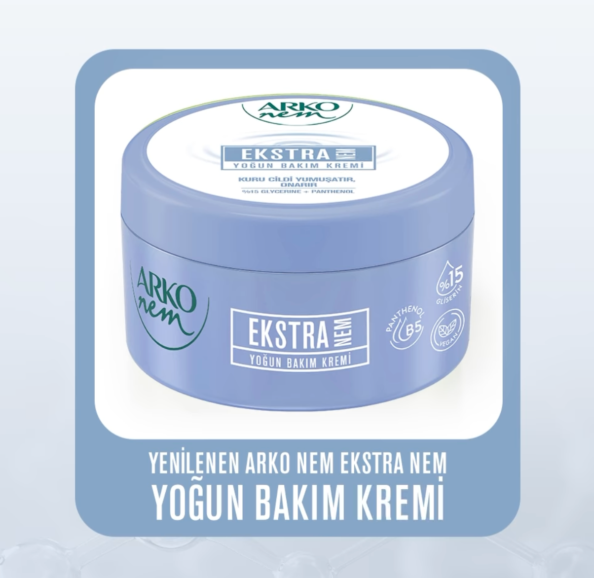 Arko Nem Extra Moisturizing Cream – 8.45 fl oz (250 ml)