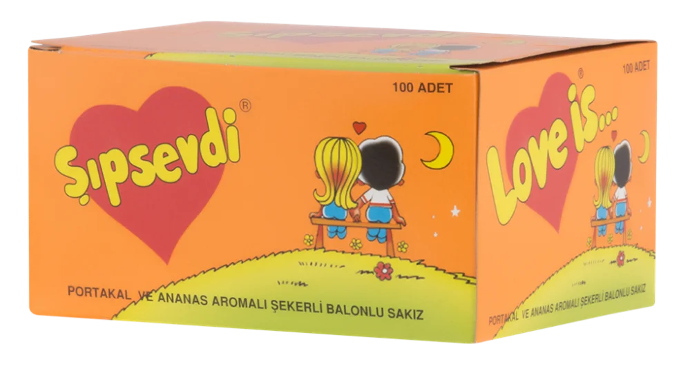 ŞıpsevdiPortakal&AnanasAromalıSakız100'lü