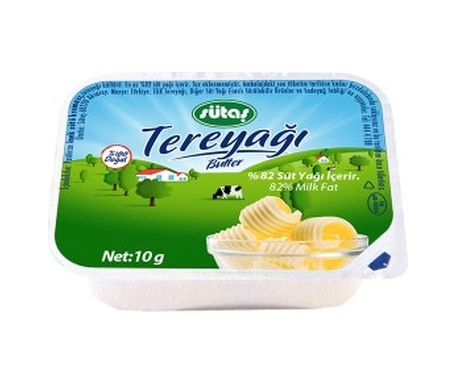 Sutas tereyagi-10-g Single Serving Portion for Picnic Breakfast