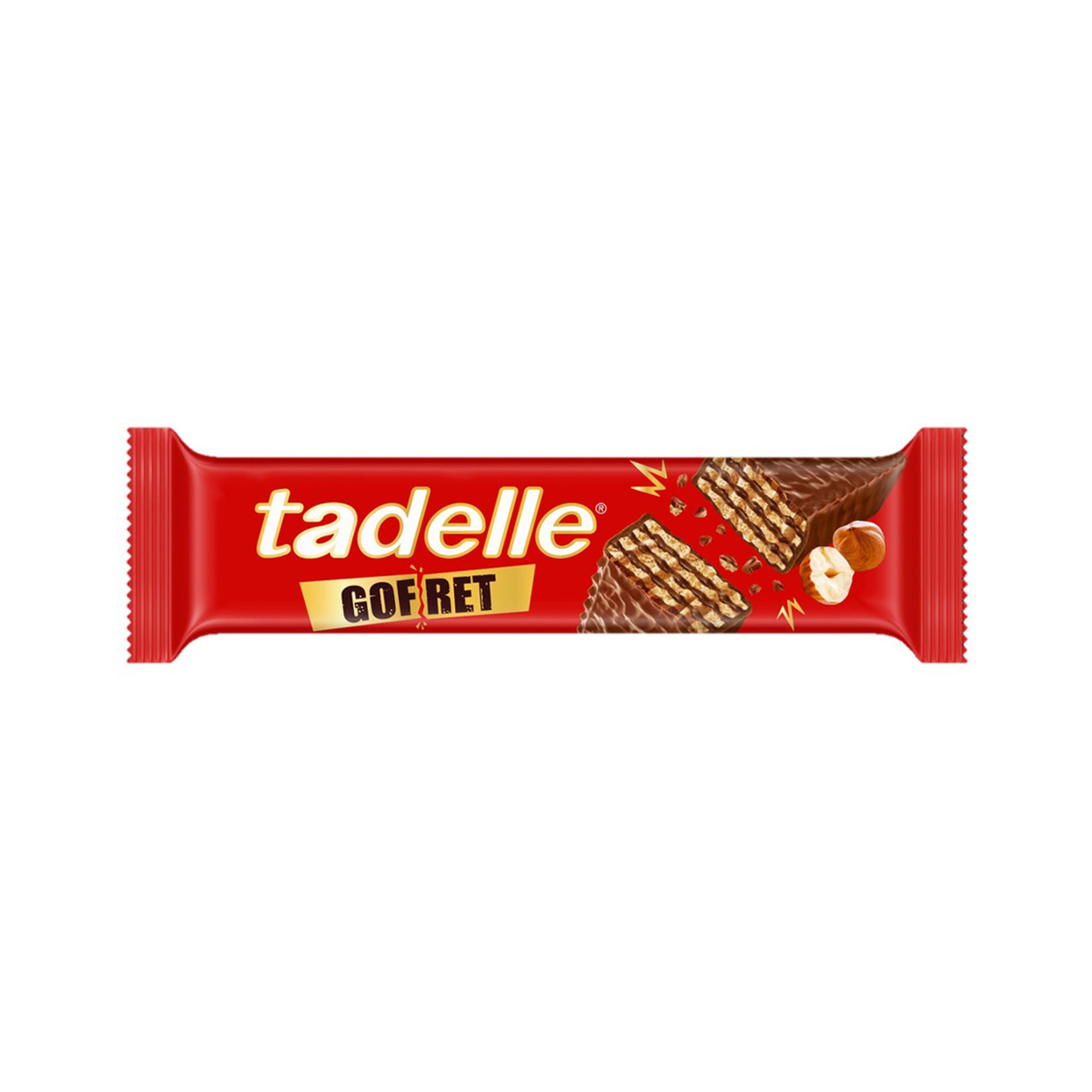 Tadelle Chocolate Wafer Bar brings the perfect harmony of crispy wafer layers and rich milk chocolat