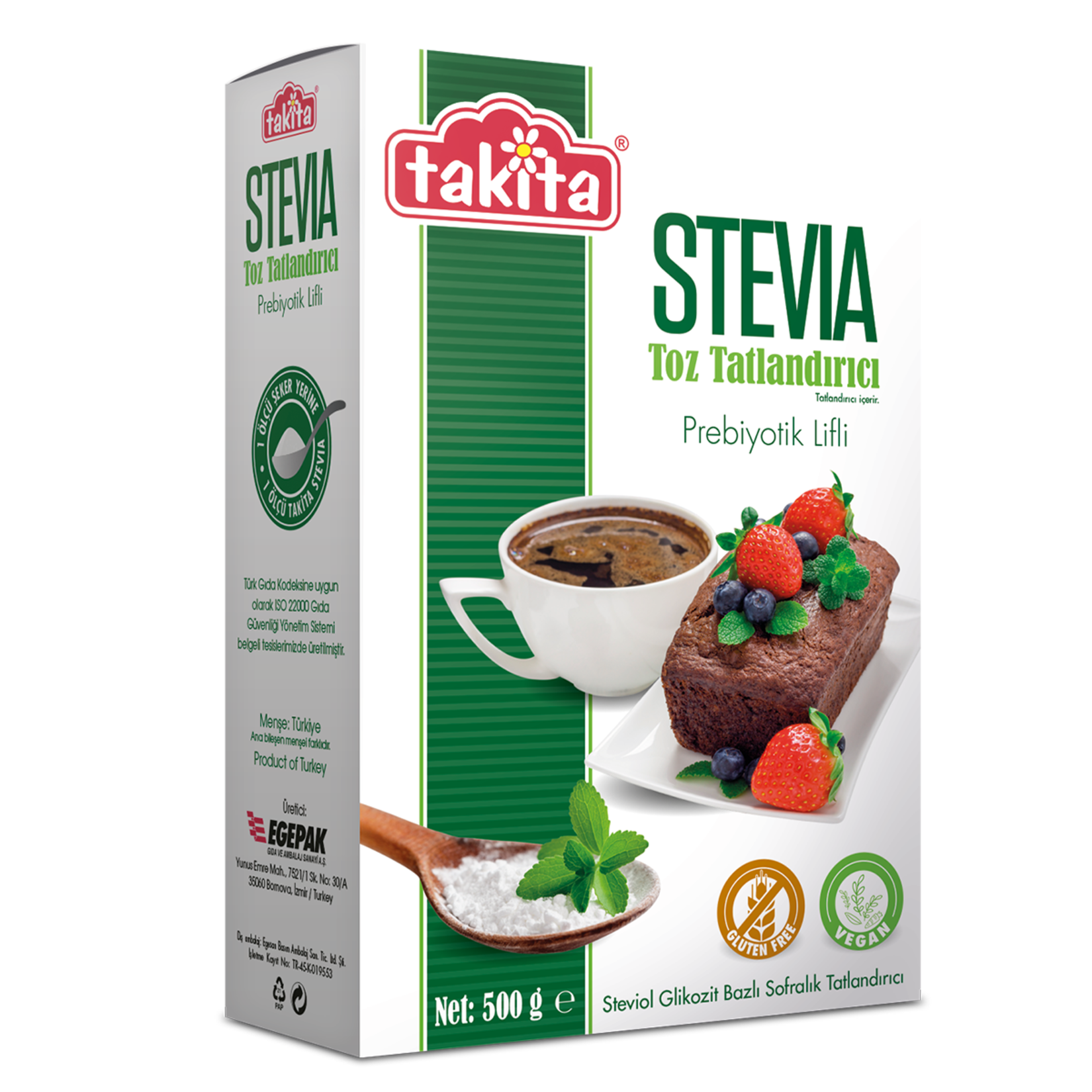 Takita Stevia Prebiotic Fiber Sweetener is a smart and natural choice for those seeking a healthier