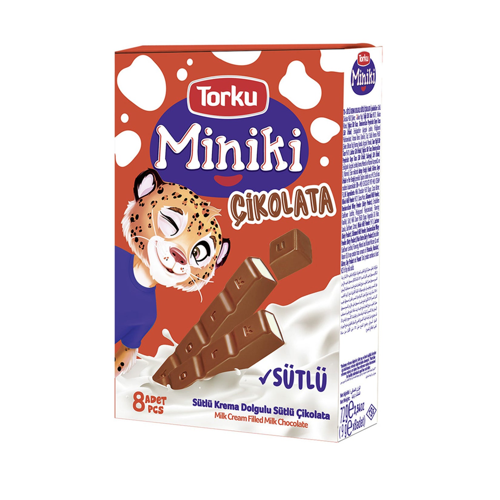 Torku Miniki Milk Chocolate 72 G