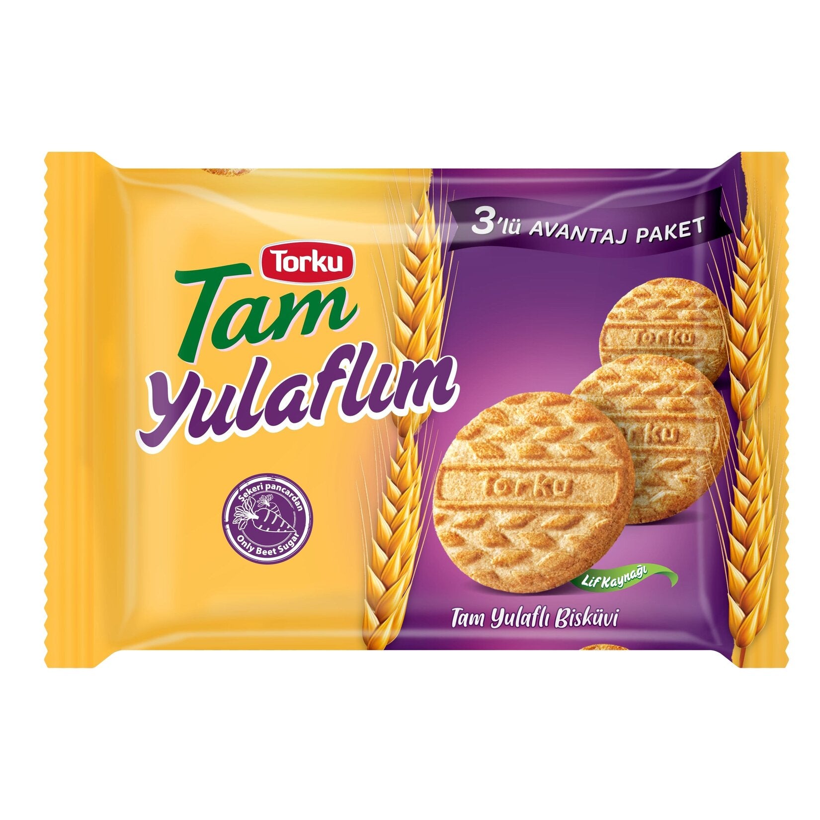 Toku Whole Oat Biscuits (Tam Yulaflim Turkish Whole Oat Biscuits)