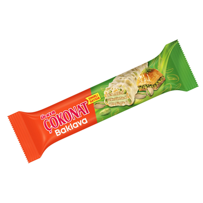 Ulker Cokonat Baklava 30 gr with white chocolate