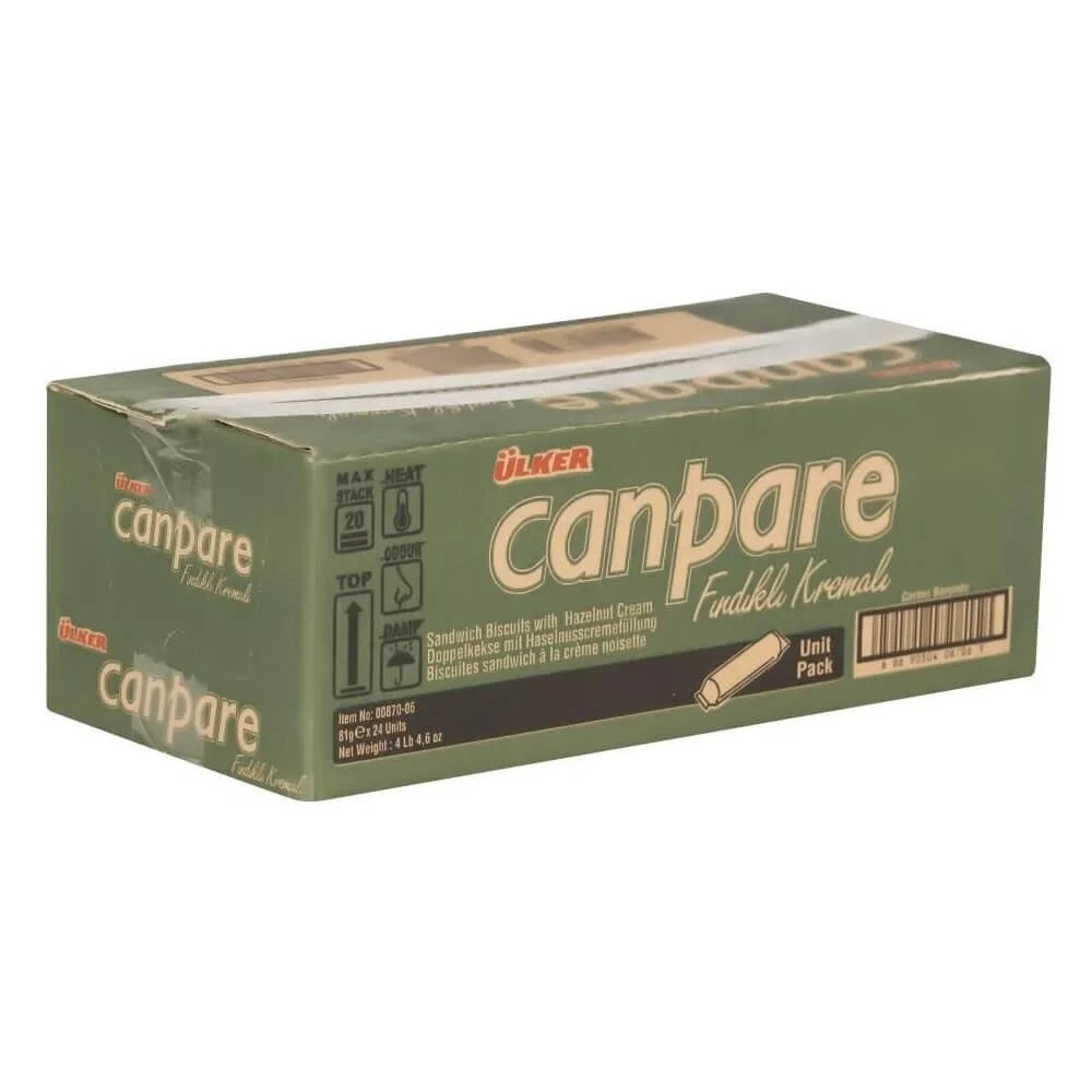 Ulker Canpare Fındık Kremalı Bisküvi 81 grams
