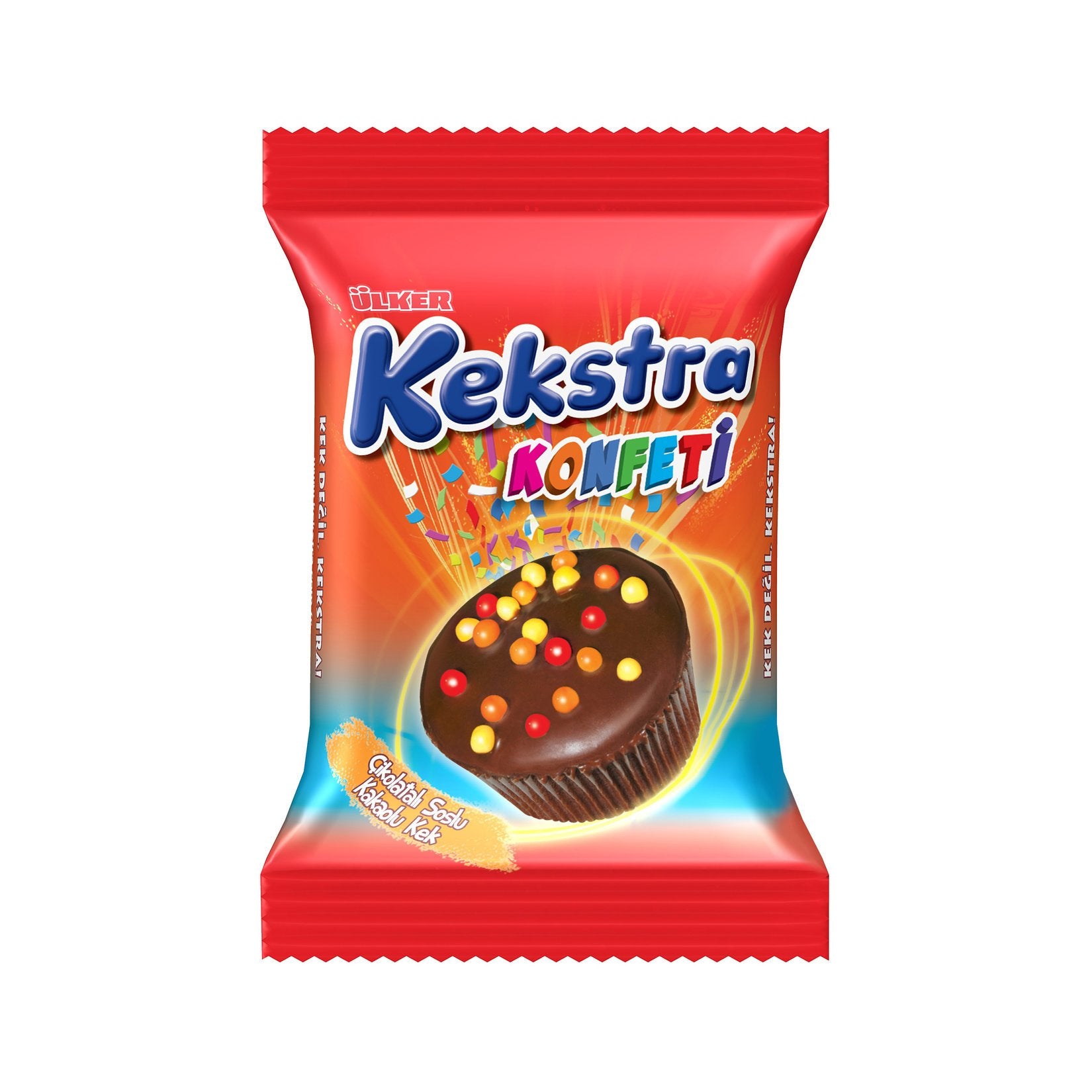 Ülker Kekstra Confetti Muffin Cake with Cocoa 38 G