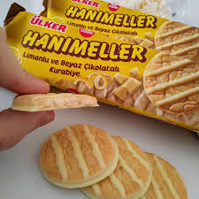 Ulker Hanimeller Lemon and White Chocolate Cookies 138 G