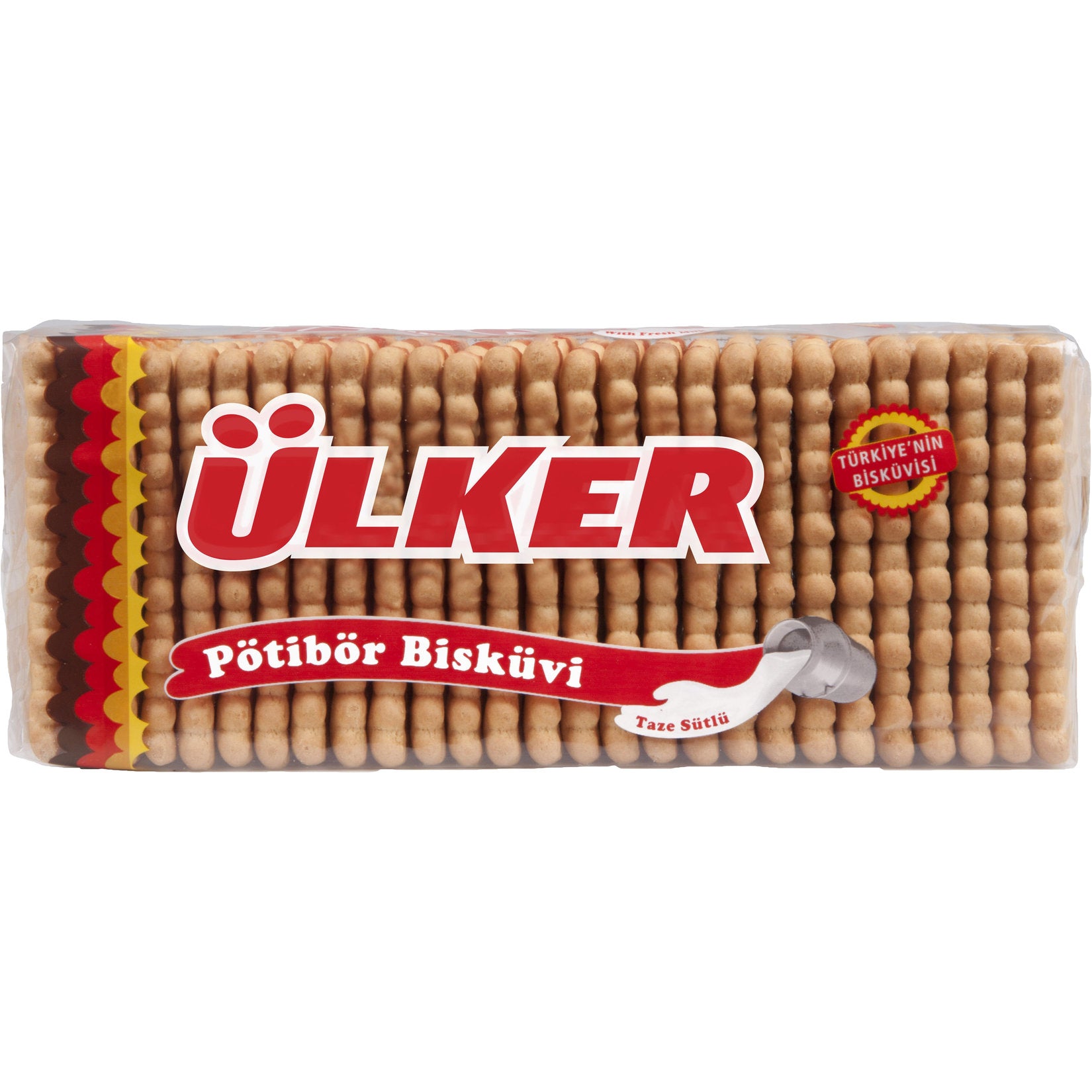 Ulker Tea Biscuit is a classic Turkish treat known for its light, crispy texture and subtly sweet fl