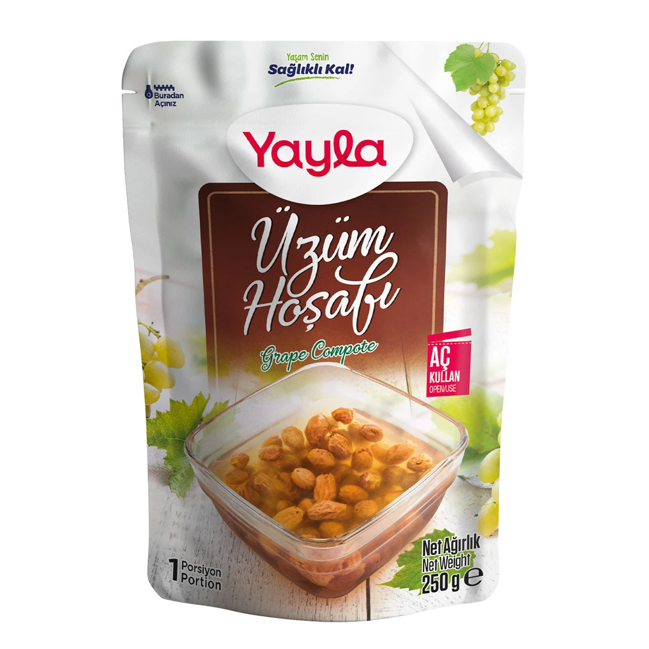 Yayla Raisin Compote (Üzüm Hoşafı) 8.8 oz (250 G)
