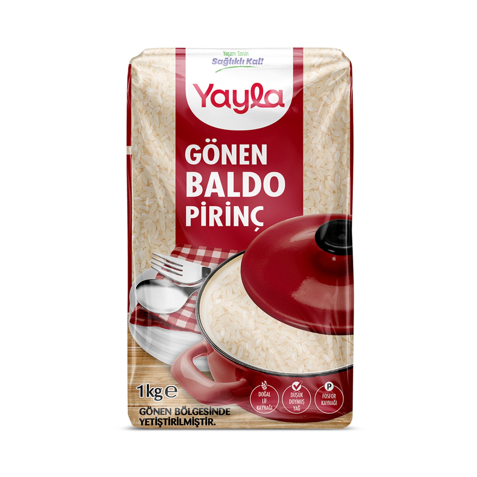 Yayla Baldo Rice 1 Kg Gönen Region Crop