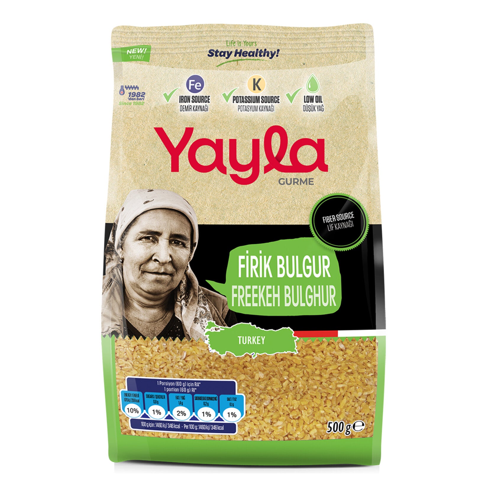 Yayla Gourmet Firik Bulgur 500 G