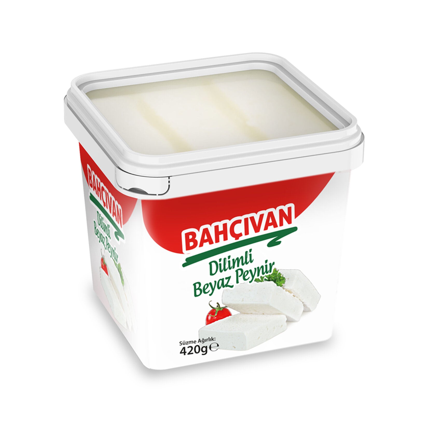 Bahçıvan Dilimli Beyaz Peynir is a classic Turkish-style white cheese, carefully sliced for convenience and packed with fresh, creamy flavor.