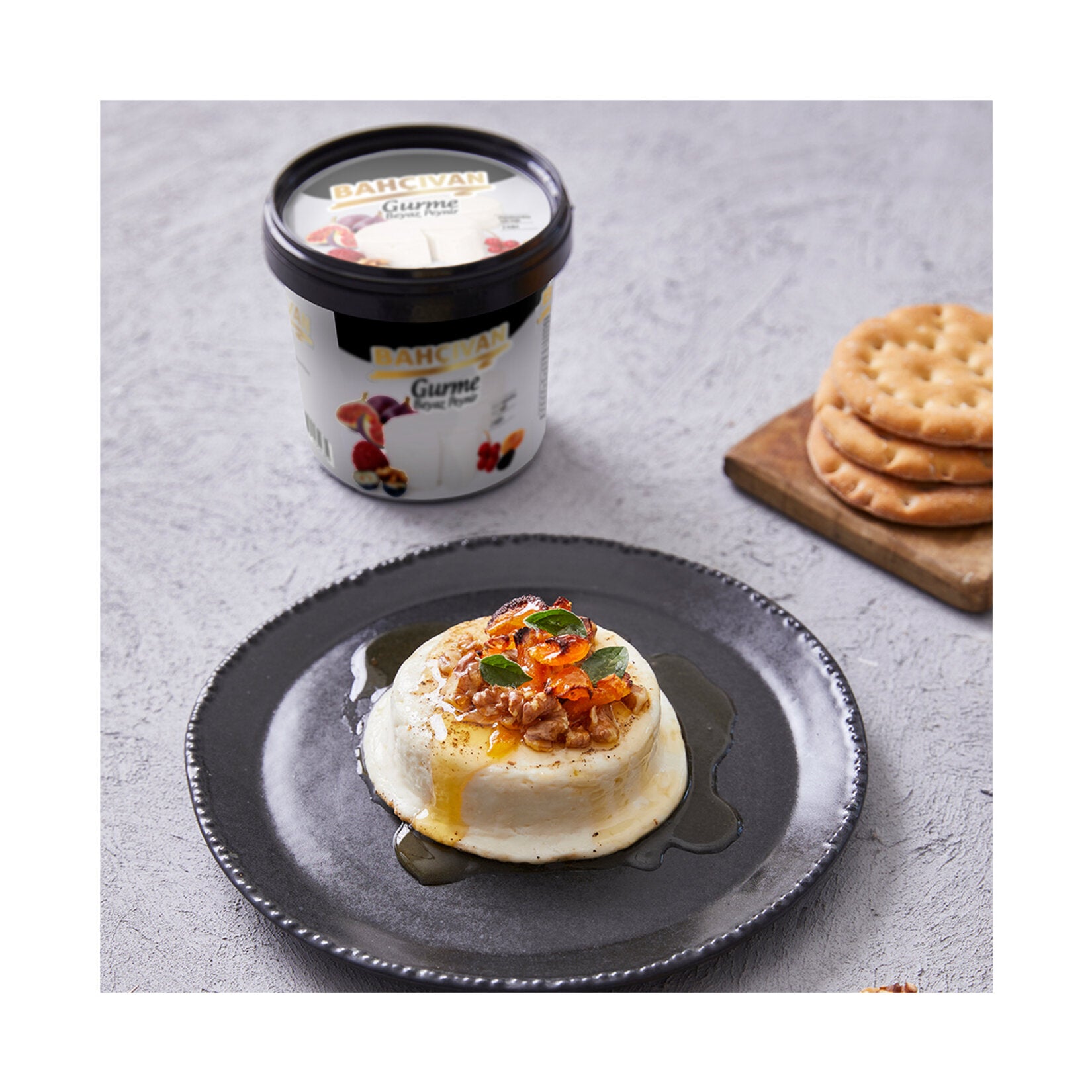 Bahçıvan Olgunlaştırılmış Gurme Beyaz Peynir is a rich, full-flavored Turkish-style white cheese crafted from high-quality pasteurized cow’s milk.