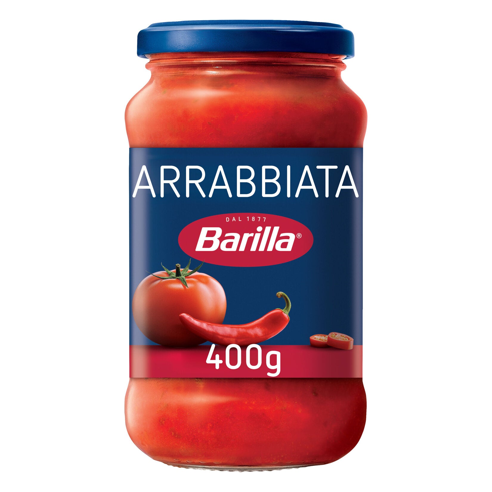 Barilla Arrabbiata Pasta Sauce brings bold Italian flavor to your table with a spicy twist.