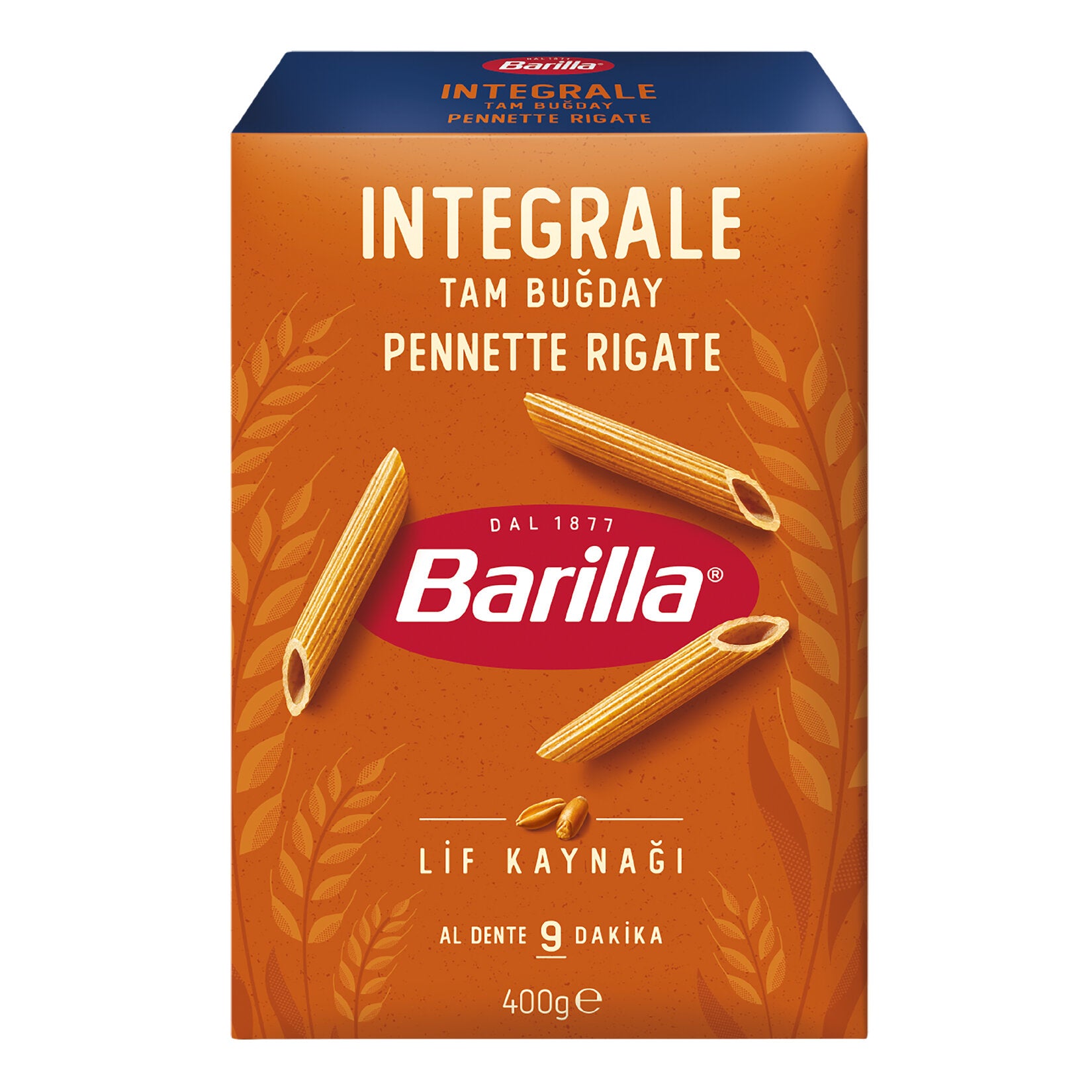 Barilla Whole Wheat Penne Pasta brings the wholesome taste of traditional Italian pasta made with 100% whole durum wheat semolina.