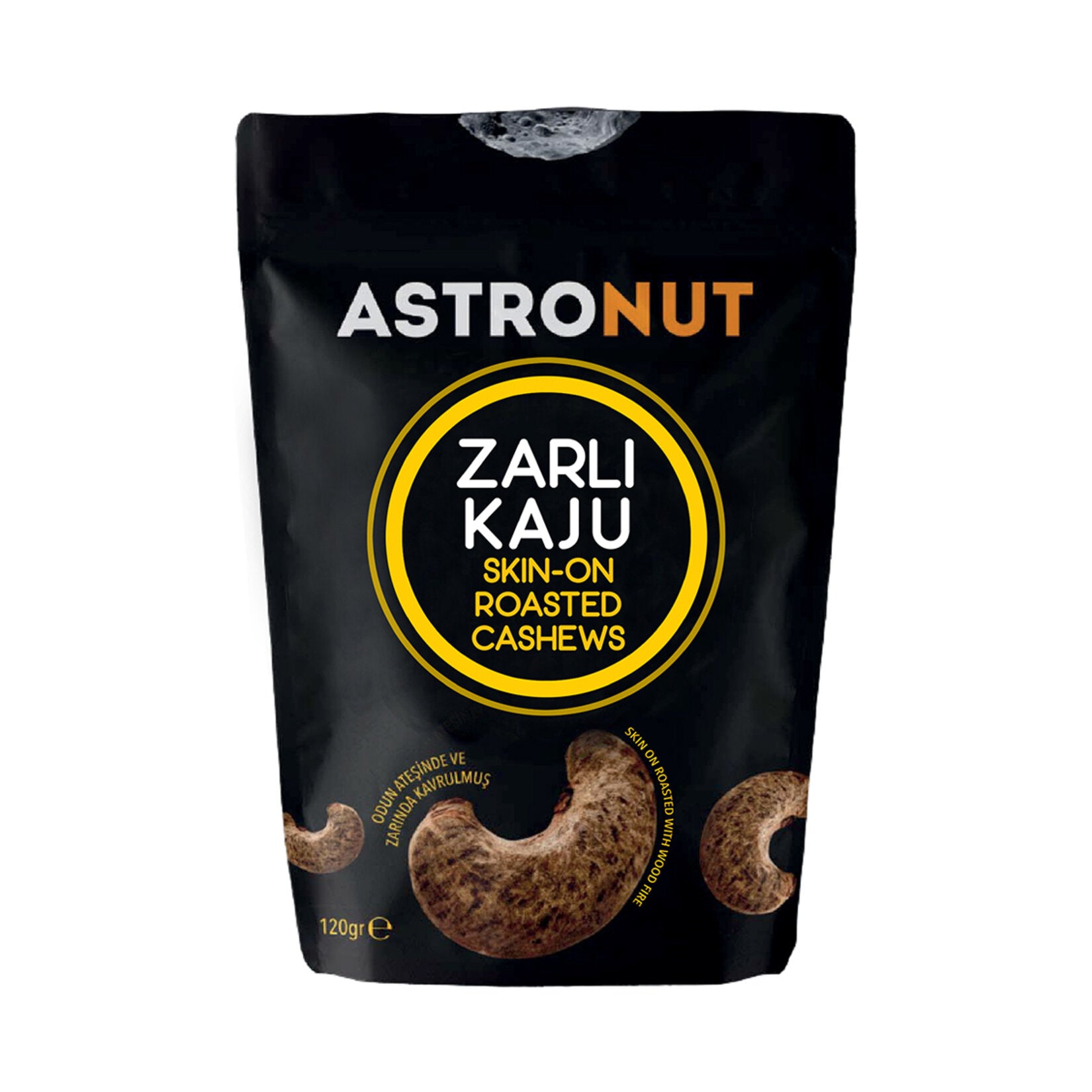Enjoy the rich, nutty flavor of Besnut Astronut Dry Roasted Cashews, a delicious snack crafted in Türkiye.