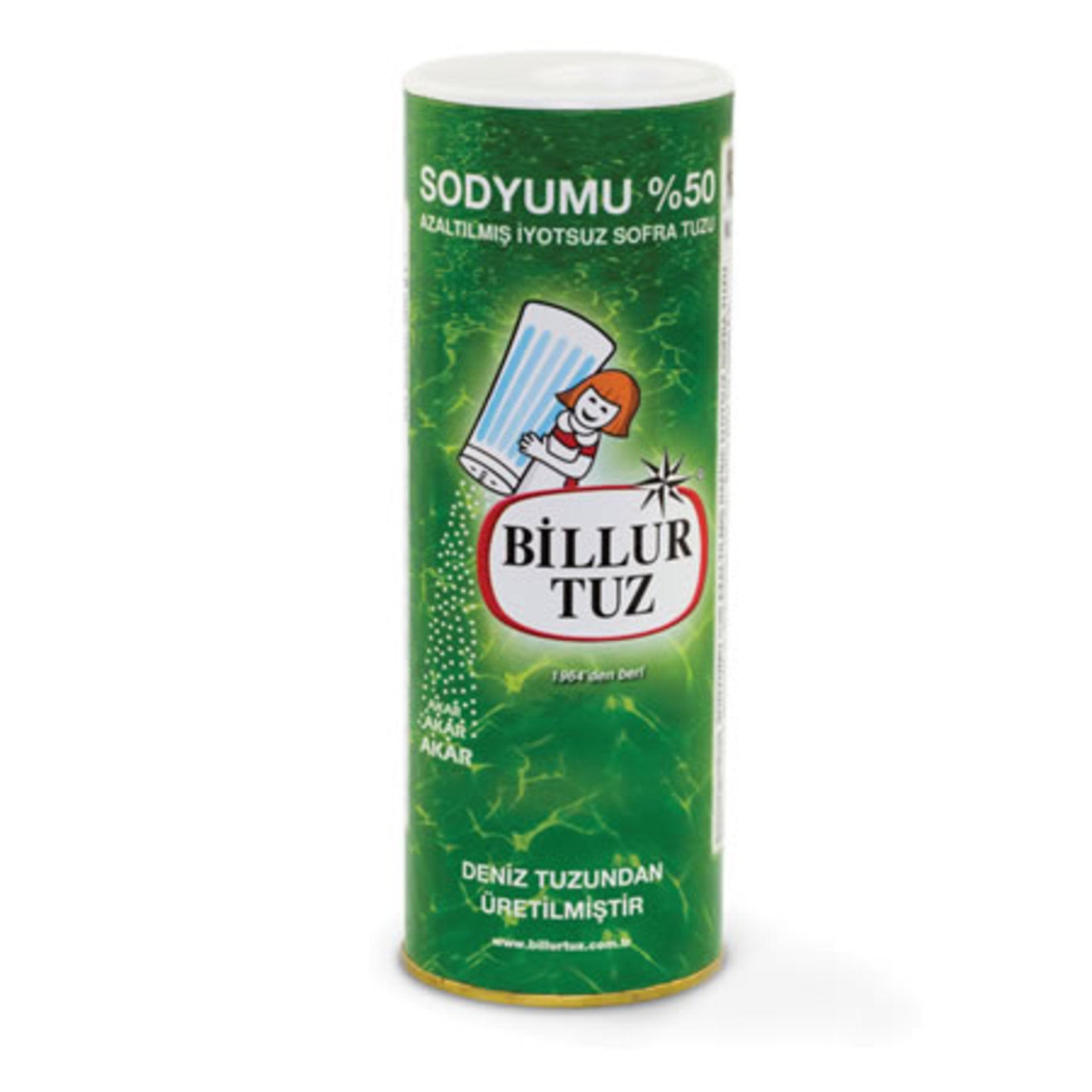 Billur Reduced Sodium Salt is specially formulated for those who want to lower their sodium intake without giving up the familiar taste of salt.