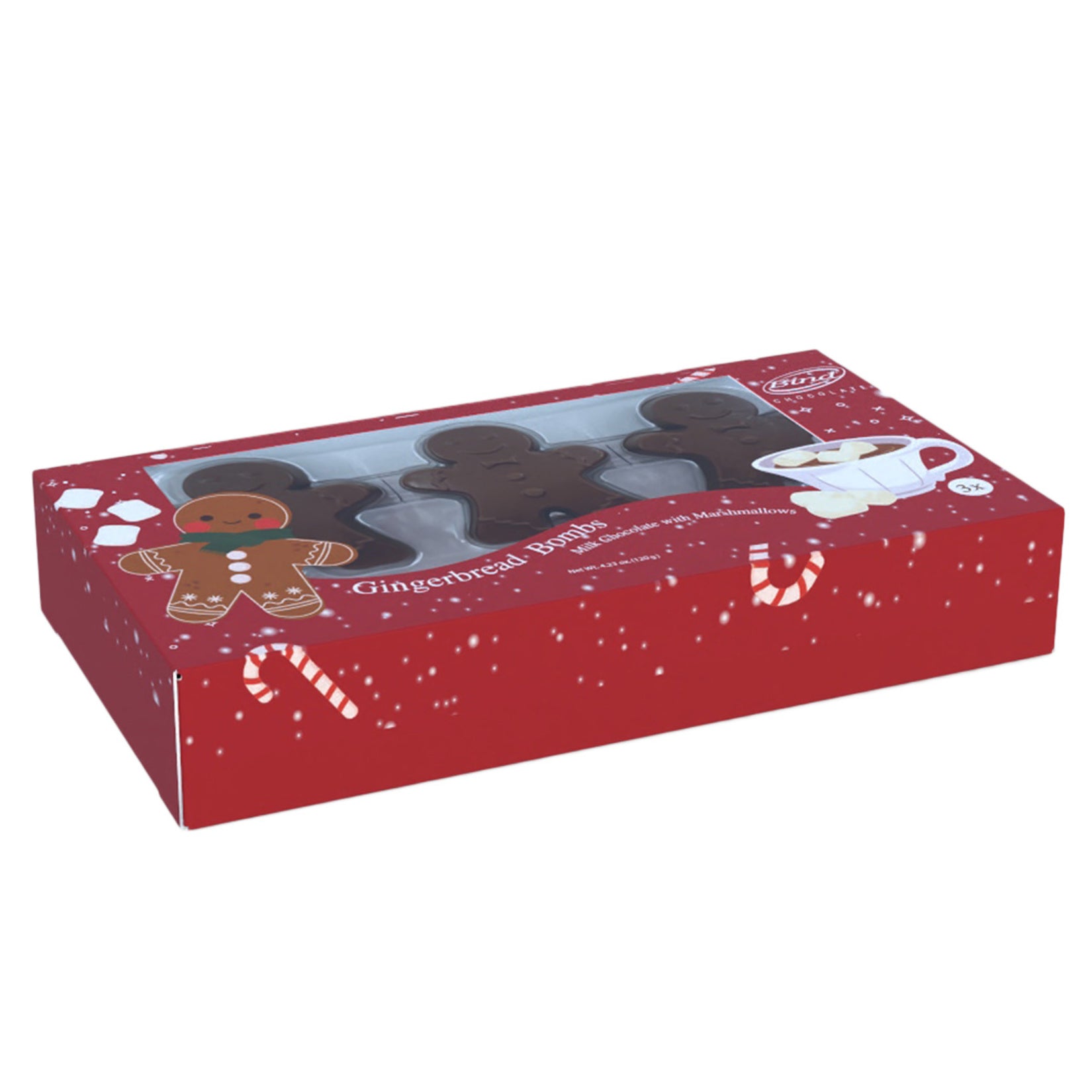 Bind Marshmallow Filled Milk Chocolate brings a delightful twist to classic milk chocolate with its soft marshmallow center.