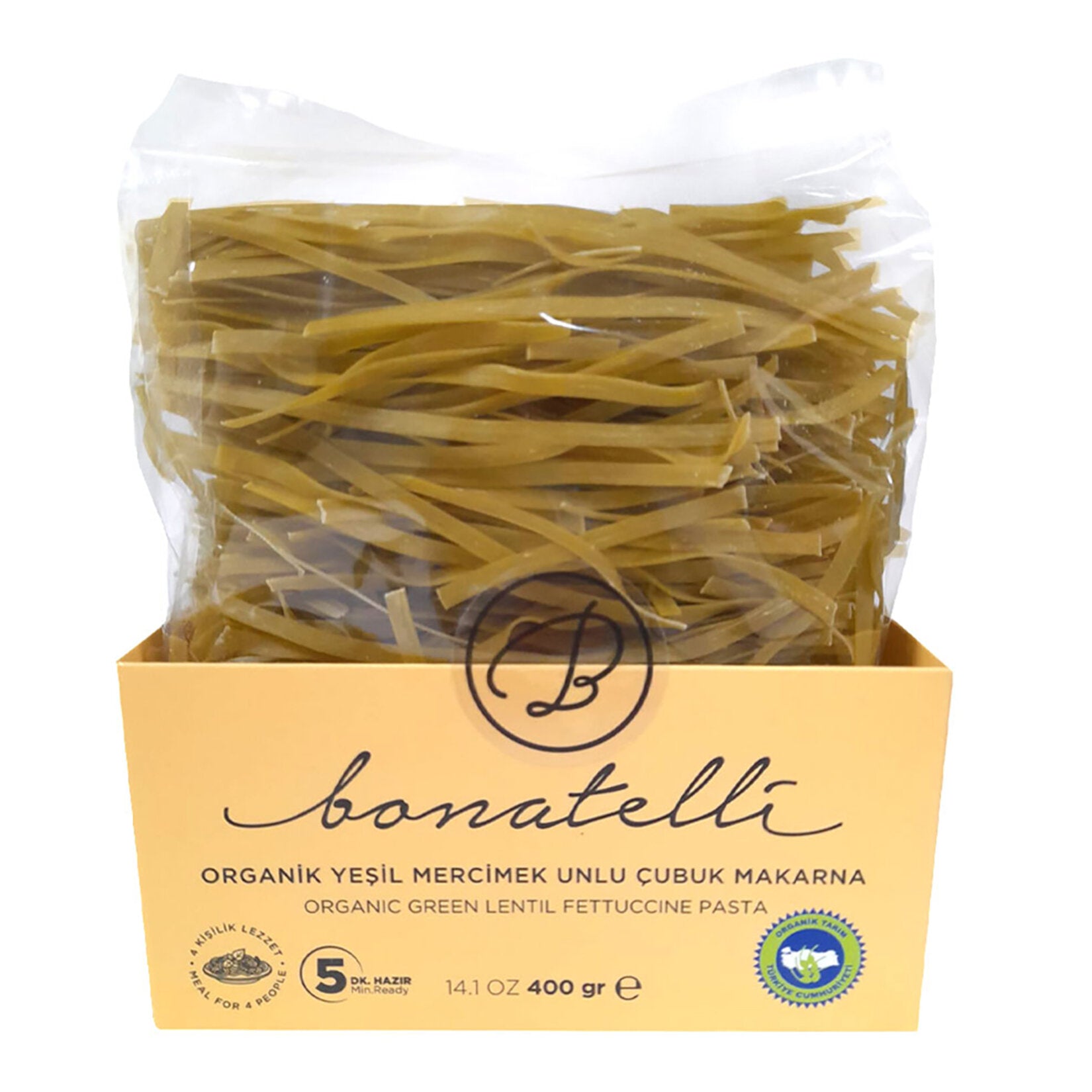 Discover a wholesome twist on traditional pasta with Bonatelli Organic Green Lentil Penne Pasta.