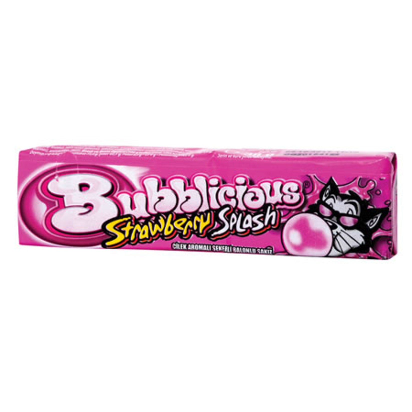 Bubblicious Strawberry Gum delivers a juicy burst of strawberry flavor in every chew.