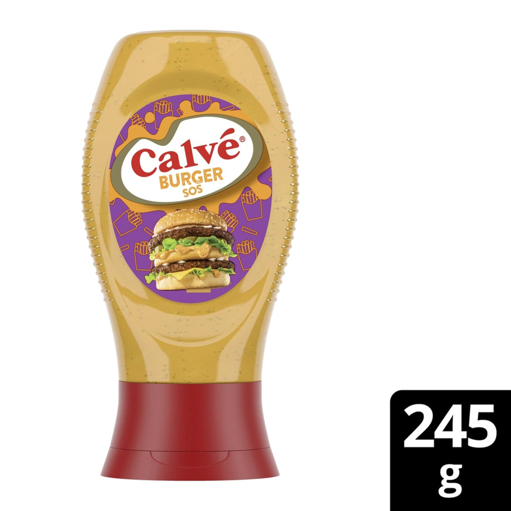 Bring the classic taste of a backyard grill to your kitchen with Calve Burger Sauce.