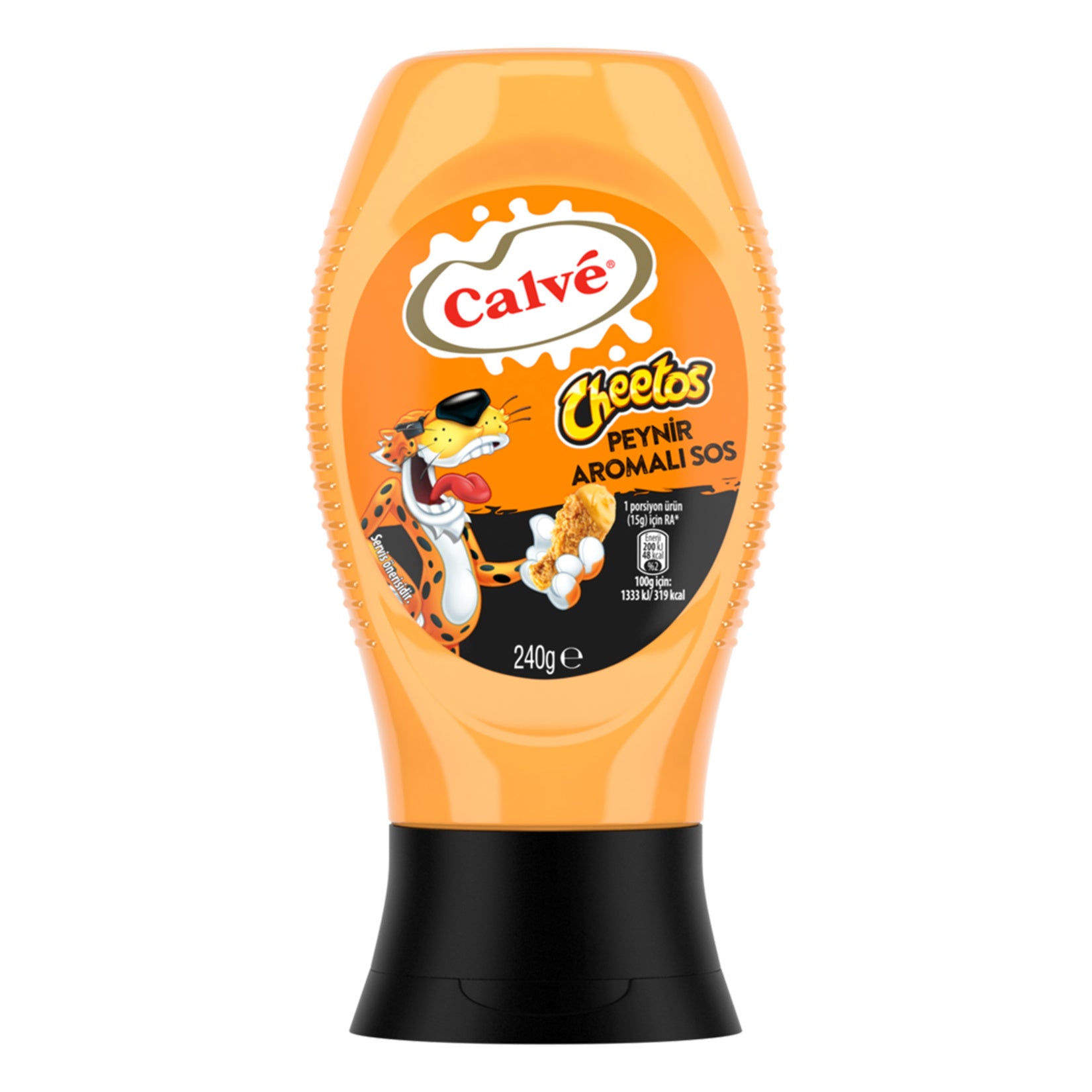 Calve Cheetos Cheese Flavored Sauce brings the bold, creamy taste of your favorite Cheetos-inspired flavor into a smooth, ready-to-use sauce.
