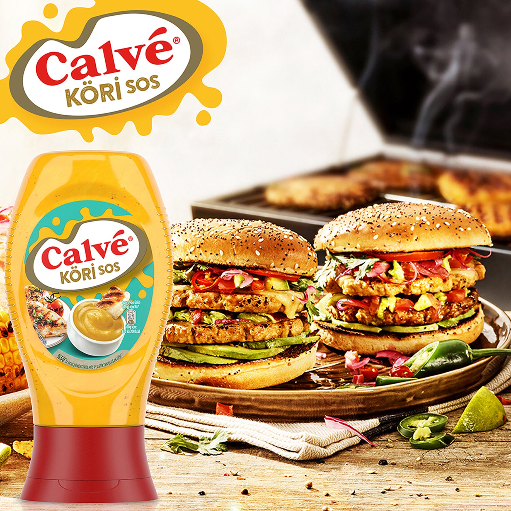 Calve Curry Sauce brings a smooth, mildly sweet and tangy curry flavor to your favorite meals.