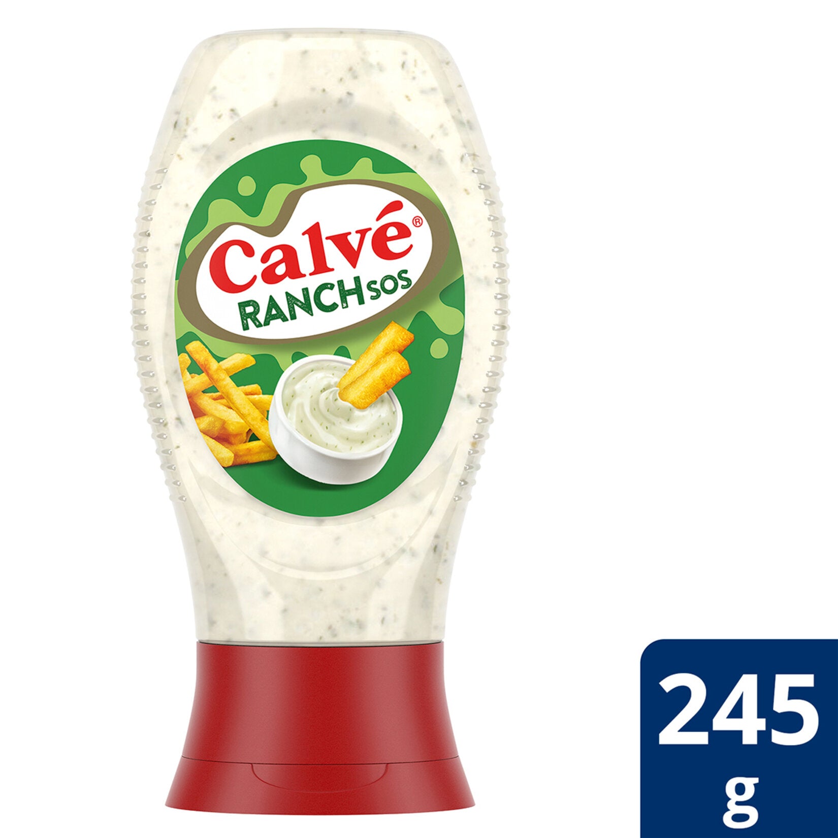 Calve Ranch Sauce brings a creamy, herby flavor to your favorite meals.