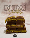 Carsibasi Handmade Dubai Chocolate 95g served in a luxurious setting